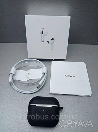 Наушники Apple AirPods 3 
Основні особливості:
- Керування дзвінками та програва. . фото 1