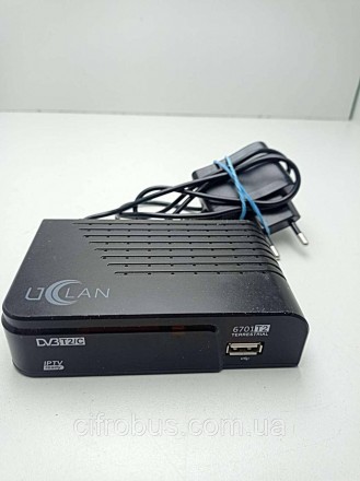 Цифровой ресивер uClan 6701 T2 LED
Основные характеристики:
- Операционная систе. . фото 3
