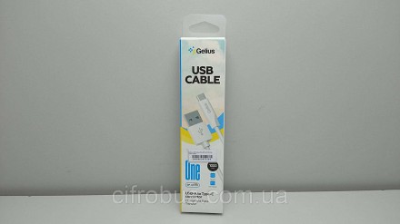 Високоякісний кабель Gelius One чудово підходить для заряджання вашого смартфона. . фото 2