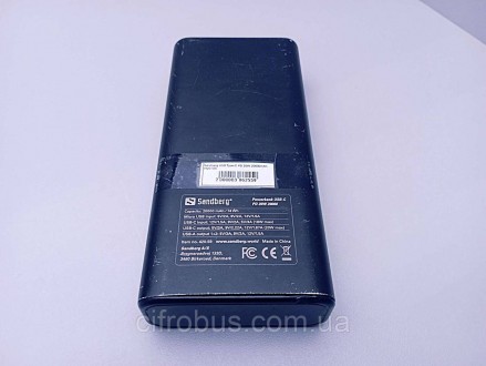 Sandberg USB Type-C PD 20W 20000mAh (420-59)
Внимание! Комиссионный товар. Уточн. . фото 2
