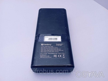 Sandberg USB Type-C PD 20W 20000mAh (420-59)
Внимание! Комиссионный товар. Уточн. . фото 1