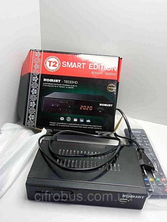 Цифровой эфирный DVB-T2 приемник Romsat T-8030HD Smart Edition - это устройство . . фото 2