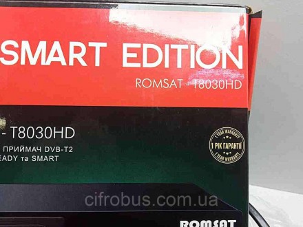 Цифровой эфирный DVB-T2 приемник Romsat T-8030HD Smart Edition - это устройство . . фото 4