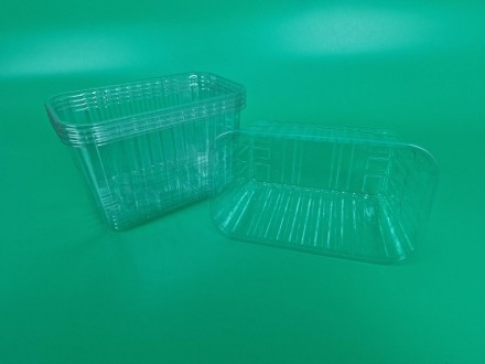 Лотки для клубники, малины на 1кг (разм 187*110*113) Т6-1000 (50 шт). Дніпро. фото 1