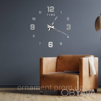 Настінний годинник 3D - це сучасний та стильний аксесуар, який не тільки вказує . . фото 1