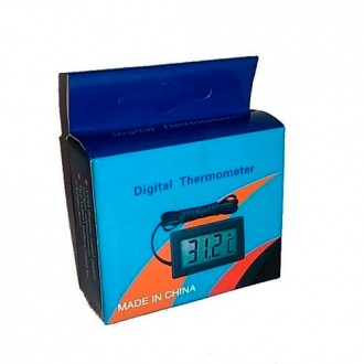 Цифровой термометр с врезным корпусом и малыми размерами для контроля температур. . фото 5
