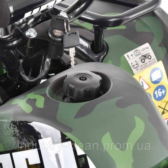 Квадроцикл бензиновий HECHT 56125 ARMY Переваги та особливості товару "Квадроцик. . фото 7