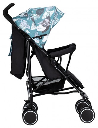 Легкая, спортивная коляска FreeON Simple Black-Blue предназначена для детей от 0. . фото 5
