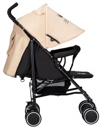 Легкая, спортивная коляска FreeON Simple Black-Blue предназначена для детей от 0. . фото 5