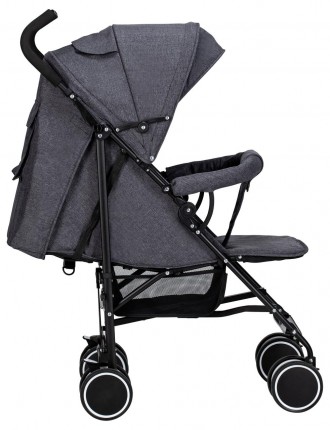 Легкая, спортивная коляска FreeON Simple Black-Blue предназначена для детей от 0. . фото 4