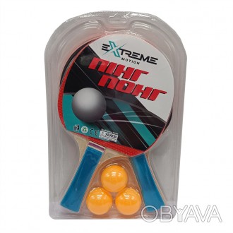 Набор для тенниса В комплекте: - 2 ракетки - 3 мячика Упаковка: слюда Набор для . . фото 1