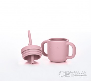 Привлекательный дизайн чашки FreeON Silicone с ручками, напоминающими милых живо. . фото 1