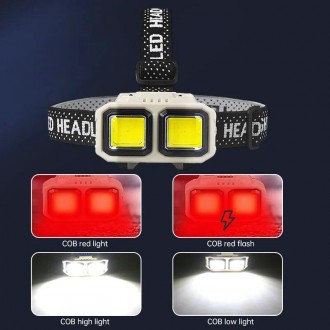 Приветствуем вас с нашей инновационной моделью налобного фонаря HX-816 без индук. . фото 3