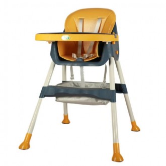  Стульчик для кормления ребенка SPOKO SP-06 синий с оранжевым
Удобный стильный с. . фото 2