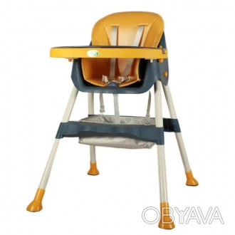  Стульчик для кормления ребенка SPOKO SP-06 синий с оранжевым
Удобный стильный с. . фото 1