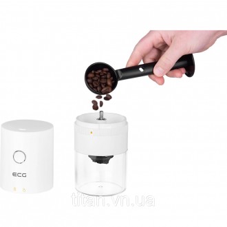 Портативна електрична кавомолка Компактні розміри – підходить для подорожей Робо. . фото 7