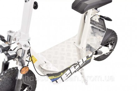 Електроскутер HECHT TERRIS WHITE Електричний скутер із безщітковим двигуном поту. . фото 6