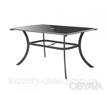 Садовий стіл HECHT HONEY TABLE Виготовлений із алюмінієвих профілів з обробкою п. . фото 1