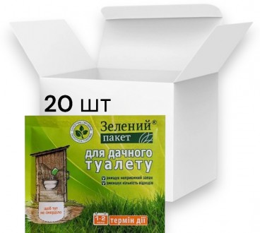Средство для дачных туалетов Доктор Робик Зеленый пакет — универсальный продукт,. . фото 2