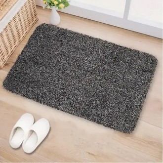 Супервпитывающий придверный коврик Clean Step Mat размером 45x70 см: ваш дом – в. . фото 2