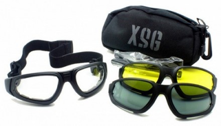 Баллистические защитные очки закрытого типа, со сменными линзами Защитные очки X. . фото 10