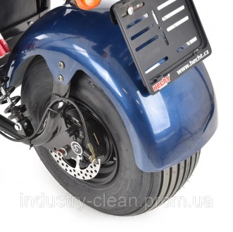 Електроскутер HECHT COCIS ZERO BLUE Електричний скутер із безщітковим двигуном п. . фото 7