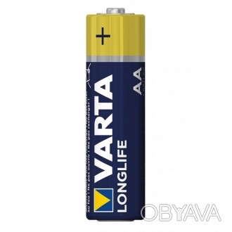 Батарейка Varta Longlife AA LR6 Alkaline, Blue-Yellow
-типоразмер: AA LR6. Тип: . . фото 1