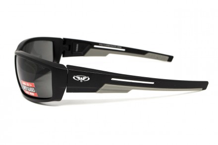 Защитные очки от Global Vision (США) Характеристики: цвет линз - серый; материал. . фото 3