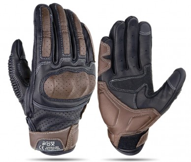 Мотоперчатки Alpines Fox кожаные черно-коричневые, размер XL
Мотоциклетные перча. . фото 3