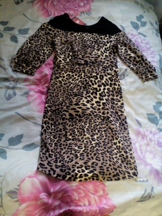 Сукня жіноча з леопардовим принтом р.42. . фото 2