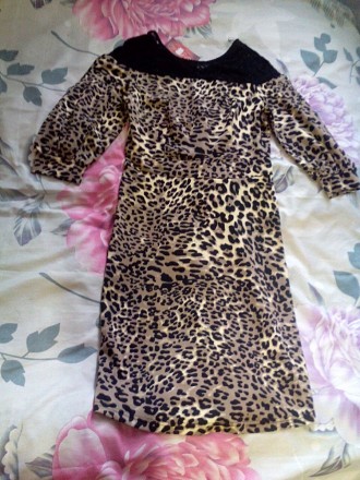 Сукня жіноча з леопардовим принтом р.42. . фото 4
