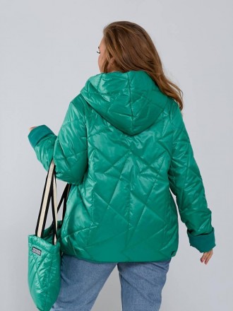 
Комплект Куртка демисезонная стеганная+ сумочка
Размеры: 50-52, 54-56, 58-60
Тк. . фото 7