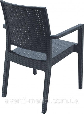 Кресло пластиковое турецкого производителя Siesta изготовлен из армированного ст. . фото 4