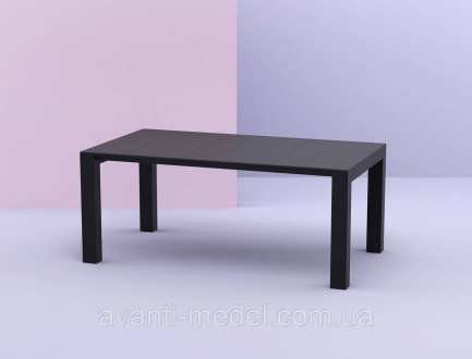  
 
Vegas Table Medium — раздвижной прямоугольный стол. При длине в закрытом сос. . фото 2