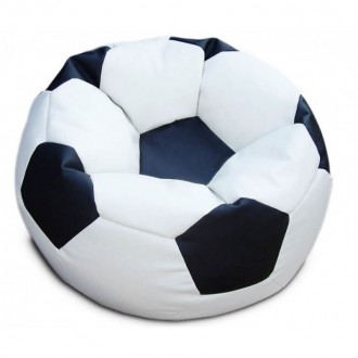 Крісло-м'яч - чудова модель для тих, хто любить футбол та комфорт одночасно!Це ч. . фото 3