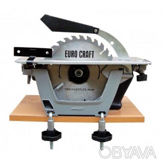  Дисковая пила Euro Craft ECCS221 используется для продольного, поперечного, пря. . фото 1