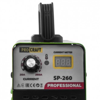 Инверторный сварочный аппарат Procraft SP260 относится к линейке бытового оборуд. . фото 5