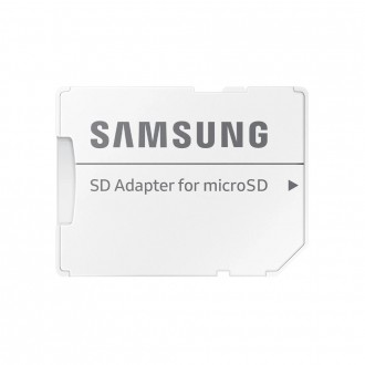 Карта памяти Samsung Evo Plus microSDXC 128GB UHS-I U3 V30 A2 + SD адаптер сочет. . фото 4