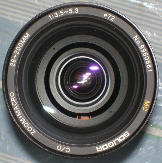 Объектив SOLIGOR Zoom&Macro CD Compact 13,5 - 5,3 28-200 mm Nikon-S

совер. . фото 2