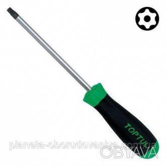 Отвертка TORX T27 с отверстием TOPTUL FEAB2710 Тип:СтандартнаяТип наконечника:TO. . фото 1