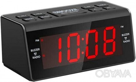 Zuoluo будильники цифровий годинник приліжковий годинник настільний годинник схі. . фото 1