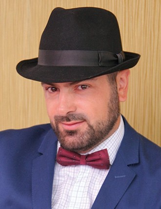  Мужская фетровая шляпа популярной формы федора из натуральной валяной шерсти .П. . фото 2