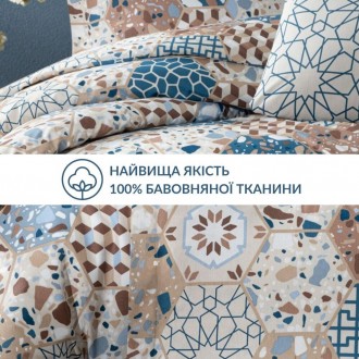 Красивая наволочка на подушку для сна, из турецкого ранфорса, 100% хлопок. Качес. . фото 3