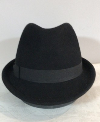  Чоловіча фетровий капелюх популярної форми федора з натуральної валяної вовни .. . фото 3