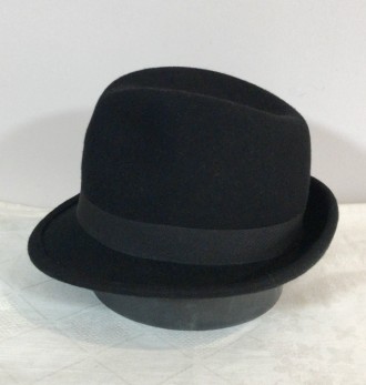  Чоловіча фетровий капелюх популярної форми федора з натуральної валяної вовни .. . фото 4