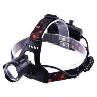 Налобный фонарь XQ-218-HP50 - компактный светодиодный фонарь с креплением на гол. . фото 4