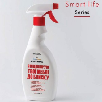 Спрей-полироль для мебели Smart Life. Дніпро. фото 1 Спрей-полироль для мебели Smart Life. Дніпро. фото 1