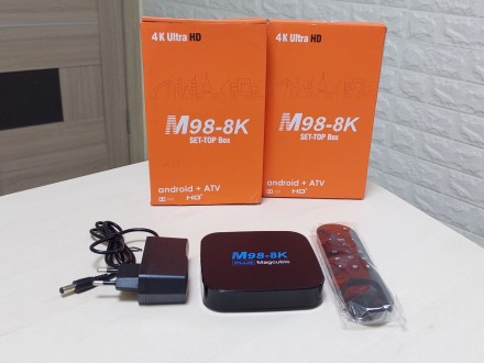 Смарт ТВ-приставка - M98-8-K SET TOP BOX

-Процесор: Allwinner H618 Quad-Core . . фото 6