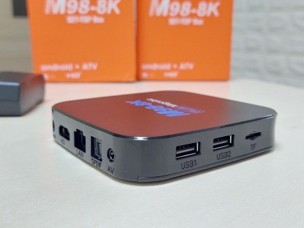 Смарт ТВ-приставка - M98-8-K SET TOP BOX

-Процесор: Allwinner H618 Quad-Core . . фото 3