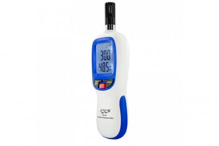 Термогигрометр 0-100%, -20-70°C WINTACT WT83
 
Термогигрометр (влагомер, психром. . фото 3